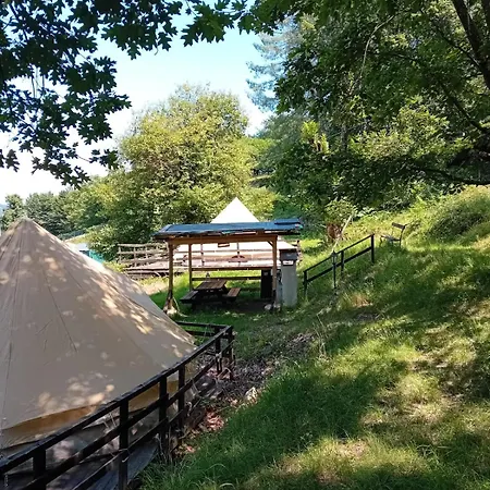 Glamping C Selva Tenda Quercia Campsite Piano Porlezza