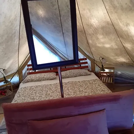Glamping C Selva Tenda Quercia Kemping Piano Porlezza